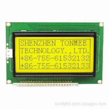 Graphic LCD Module (93 x 70 x 13.2mm), 128 x 64 Dots Display Type, 3.3V Voltage